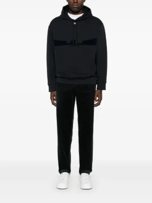 ★EMPORIO ARMANI★ニットプルオーバー オフタートルケープニットプルオーバー(F BLACK): TOPS