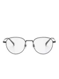 Dunhill pantos-frame glasses - Black