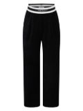 Pinko Kids logo trousers - Black