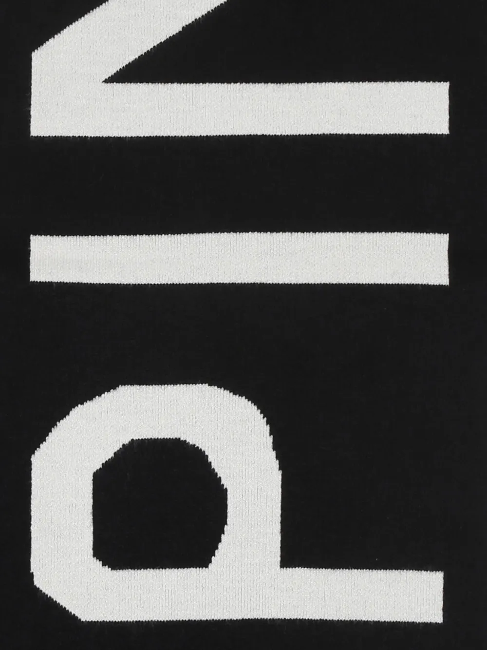  Pinko Kids Logo-jacquard Scarf - Black 