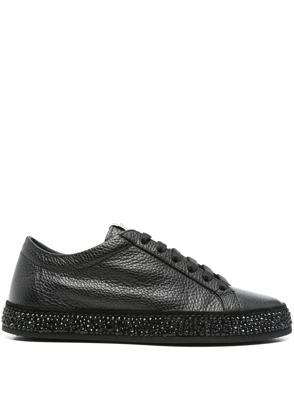 Le Silla crystal-embellished sneakers Black