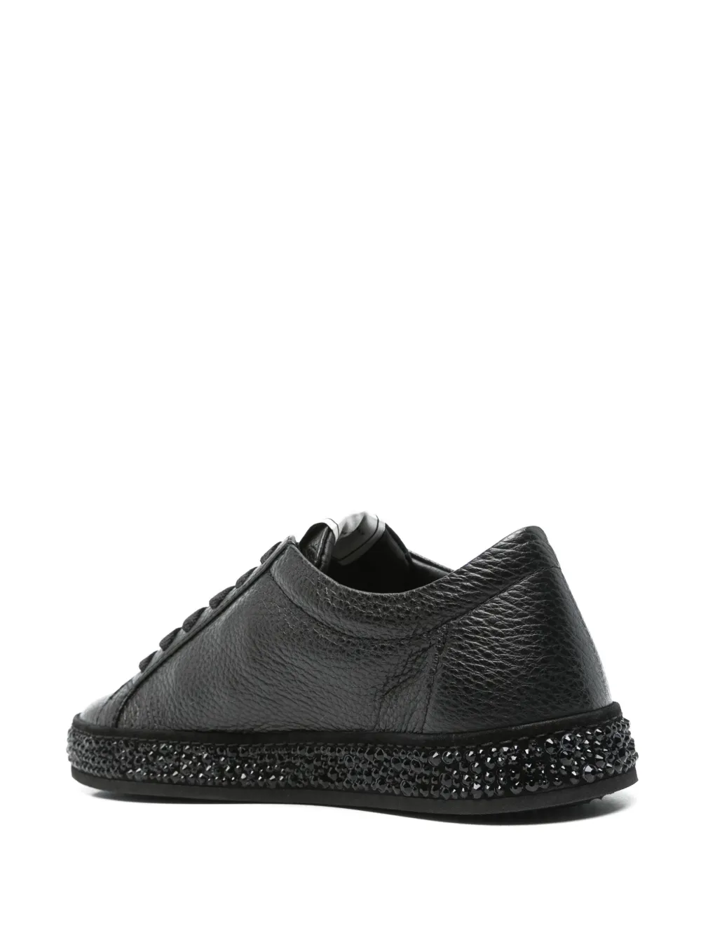 Le Silla crystal-embellished sneakers Black