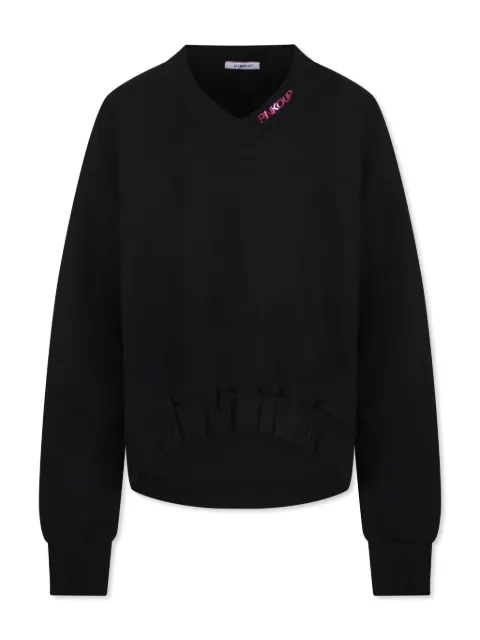 Pinko Kids logo-print sweatshirt