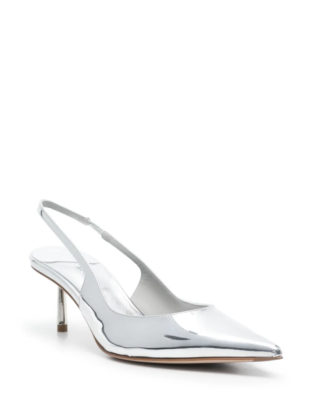 Le Silla 55mm Bella slingback pumps - Zilver