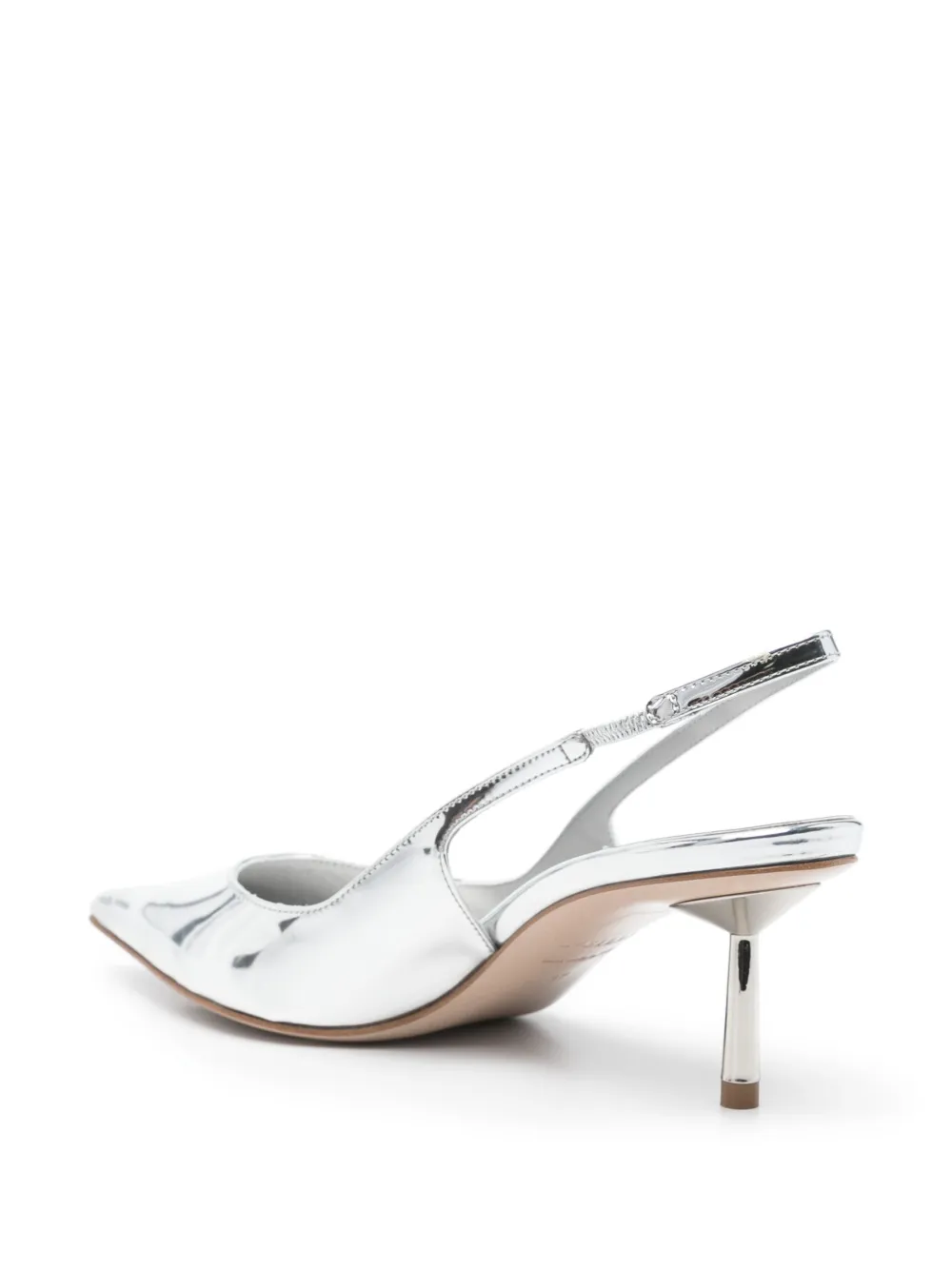 Le Silla 55mm Bella slingback pumps Zilver