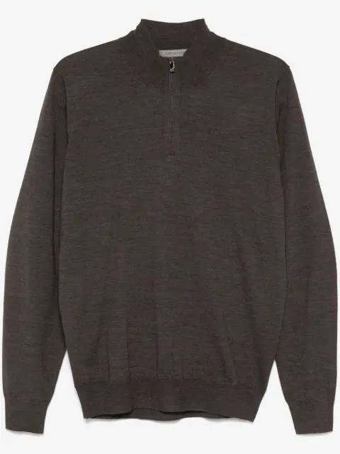 Corneliani suéter con cuello redondo