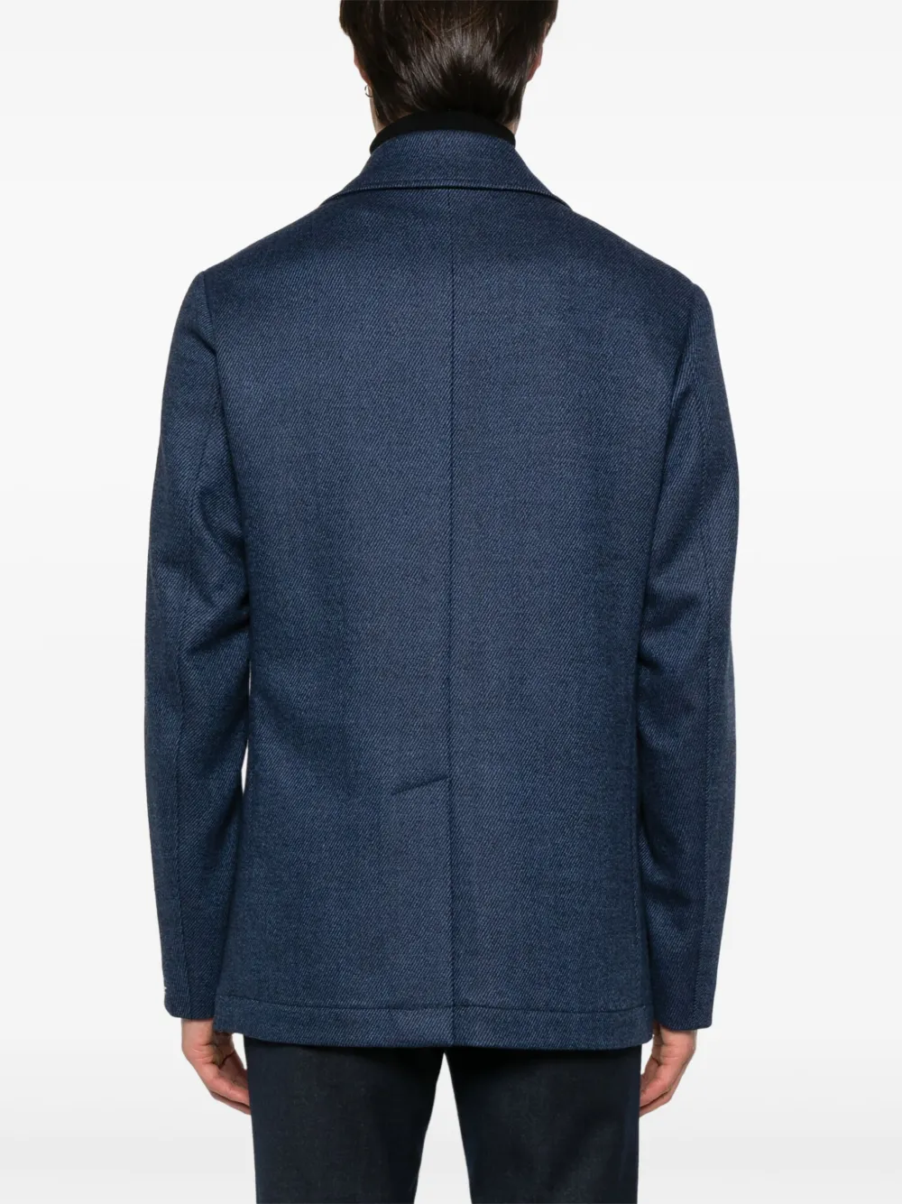 Corneliani Gestreepte sailorjas Blauw