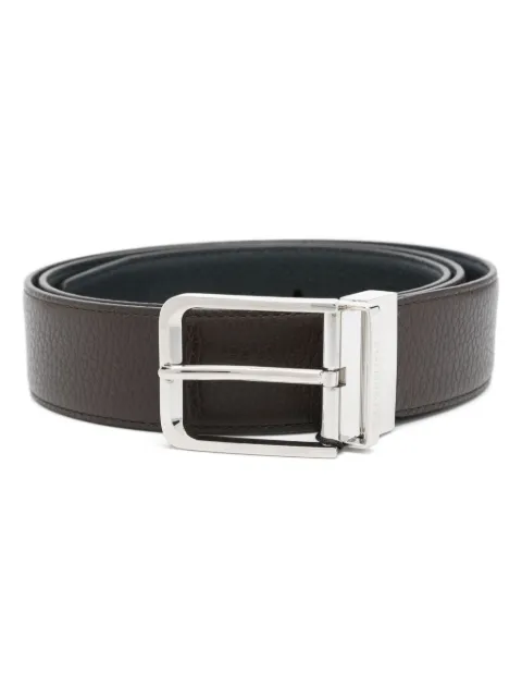 Corneliani leather belt 