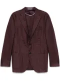 Corneliani single-breasted blazer - Red