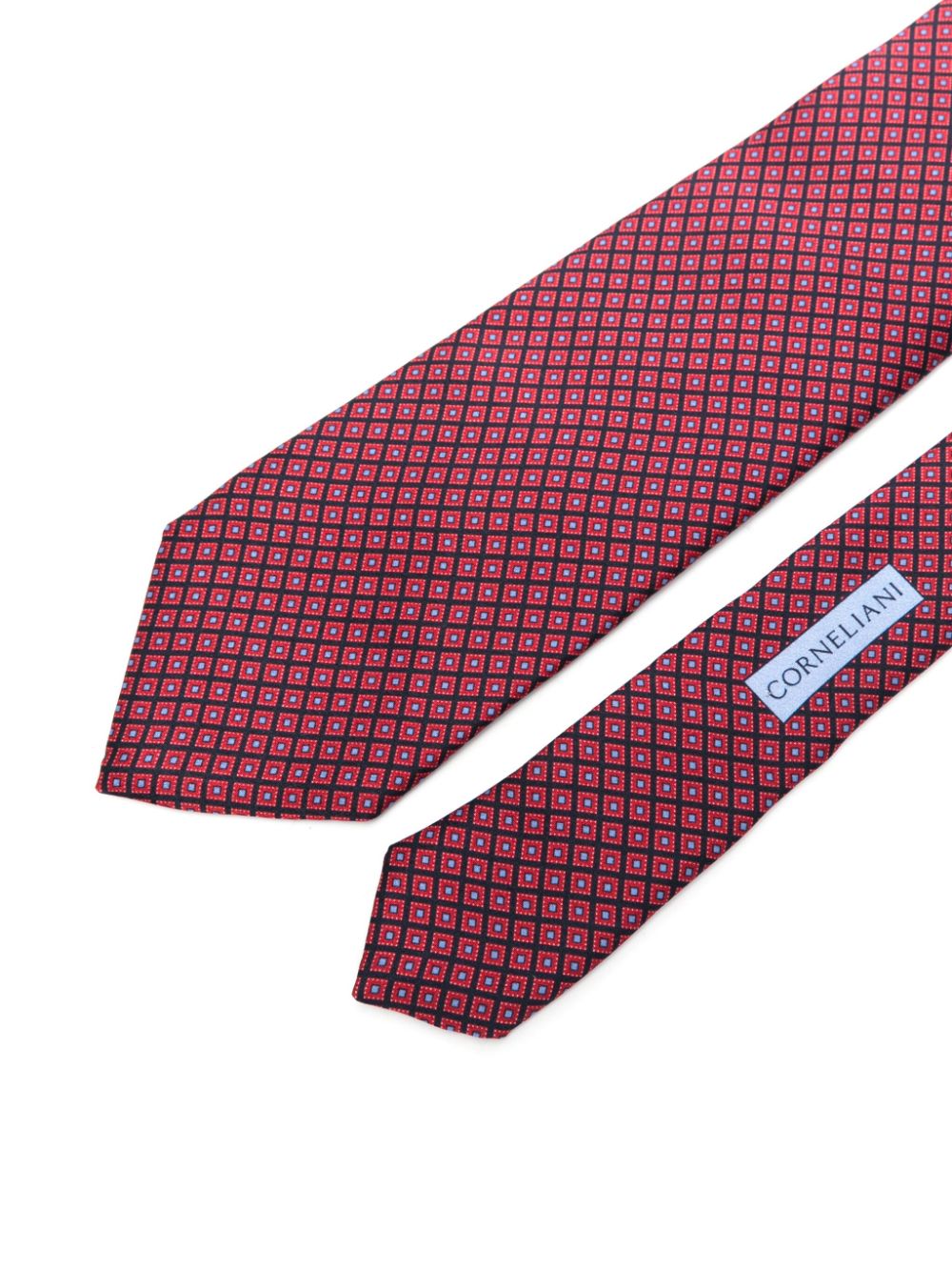 Corneliani silk tie - Rood