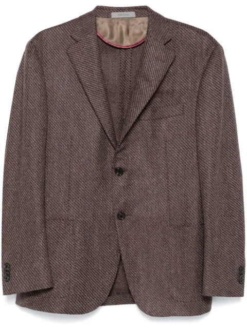 Corneliani blazer à simple boutonnage