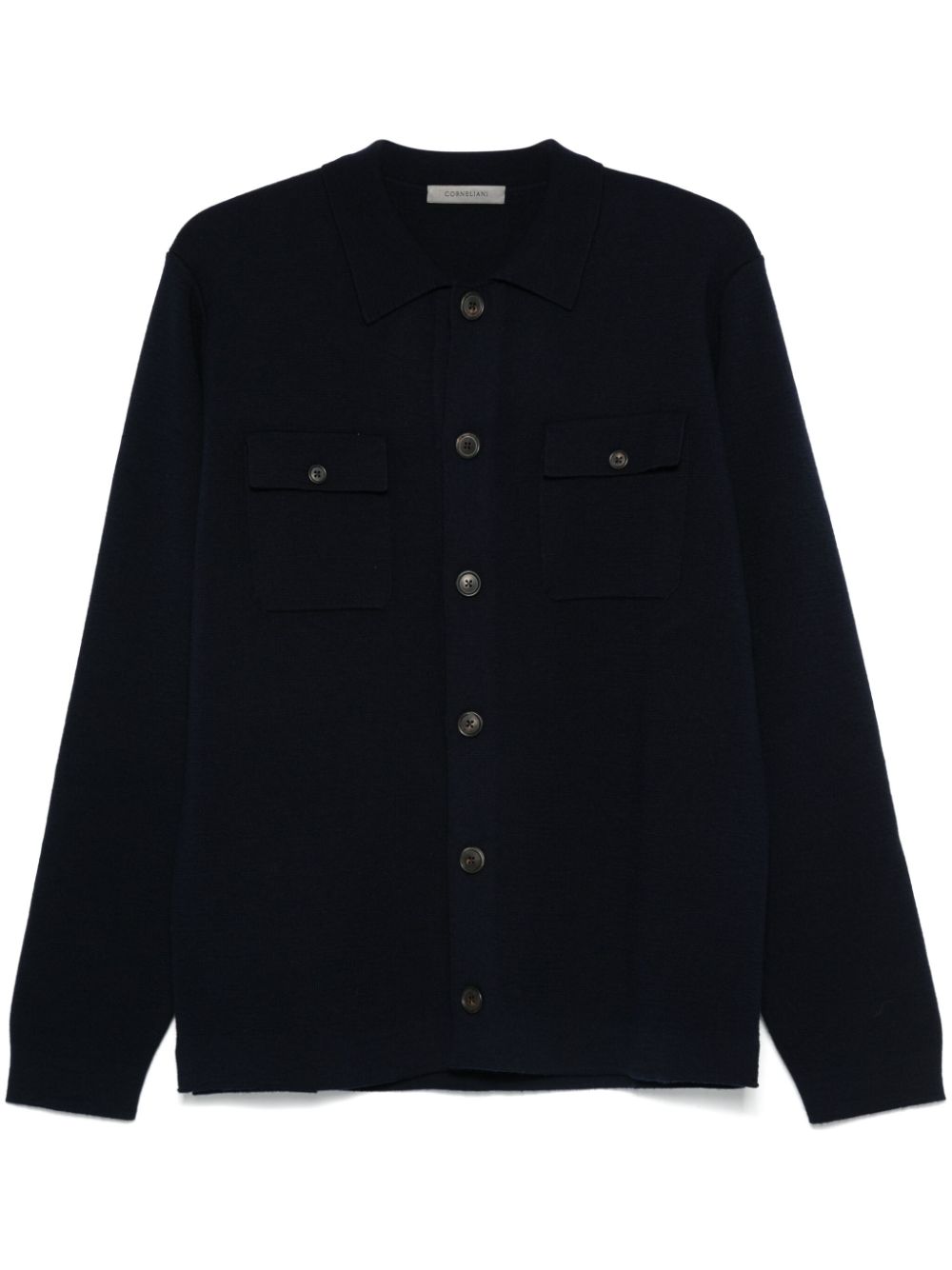 Corneliani wool shirt