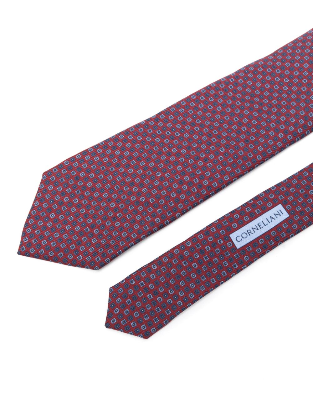 Corneliani silk tie - Rood