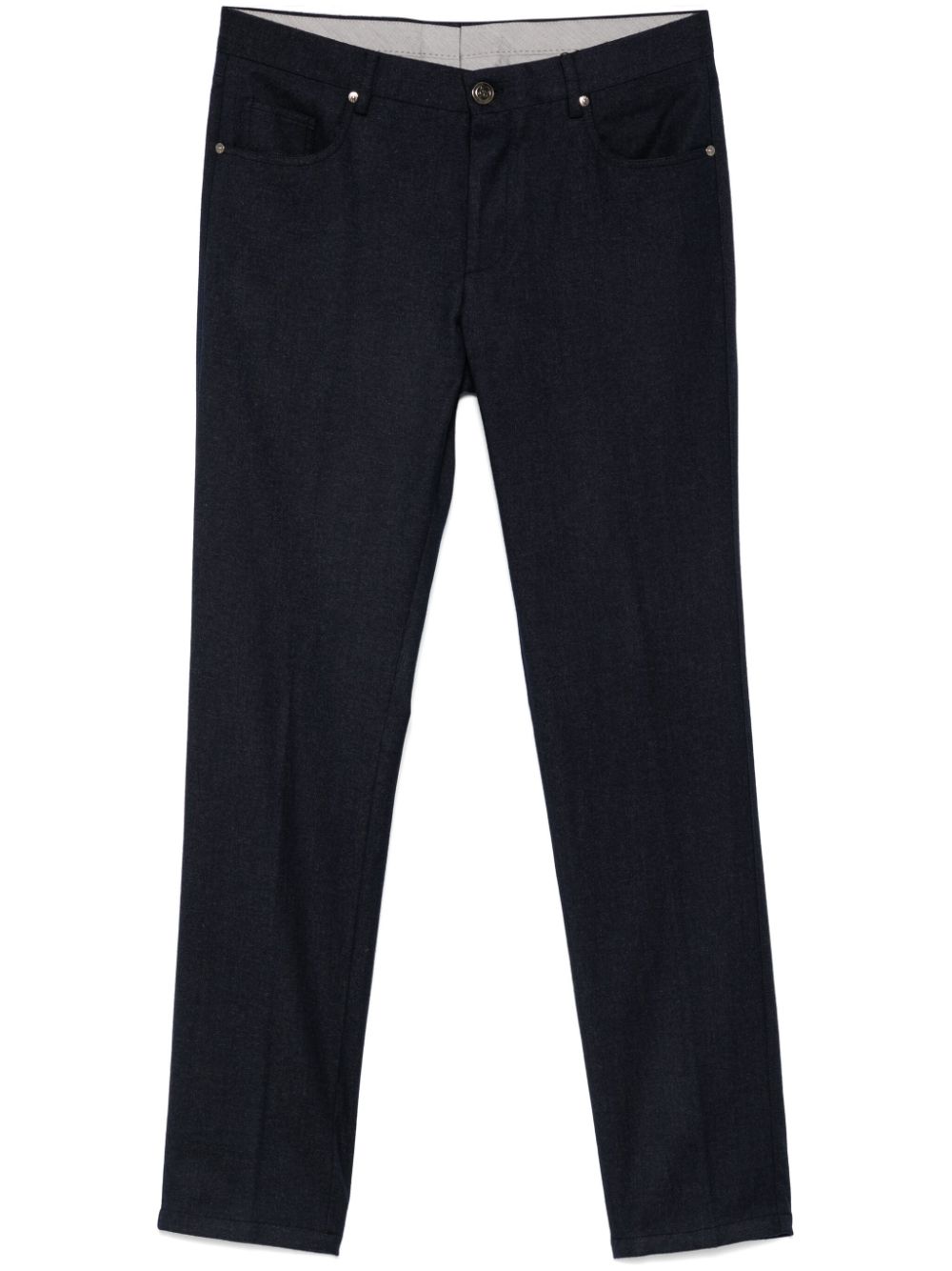 straight-leg trousers