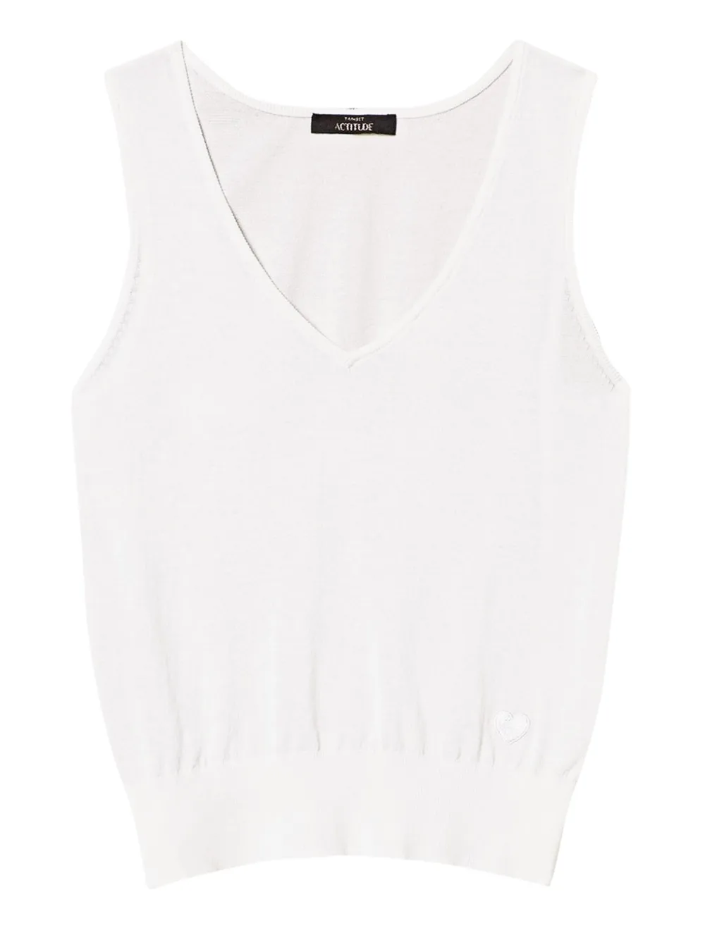 TWINSET Spencer met V-hals Wit