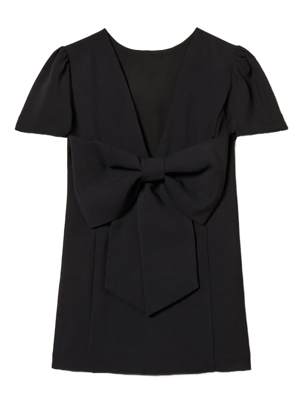 TWINSET Kids Mini-jurk met pofmouwen Zwart