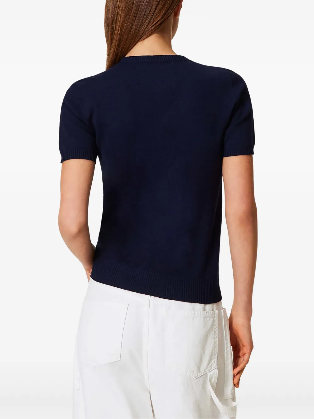 TWINSET Gebreide top Blauw