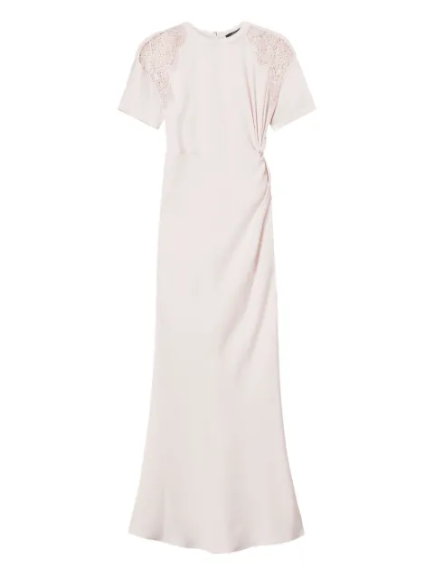TWINSET vestido de sarga bordado