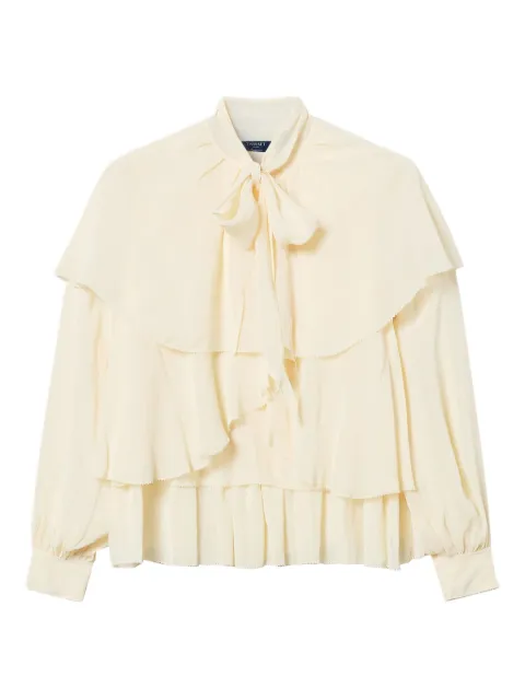 TWINSET flounce-design blouse 