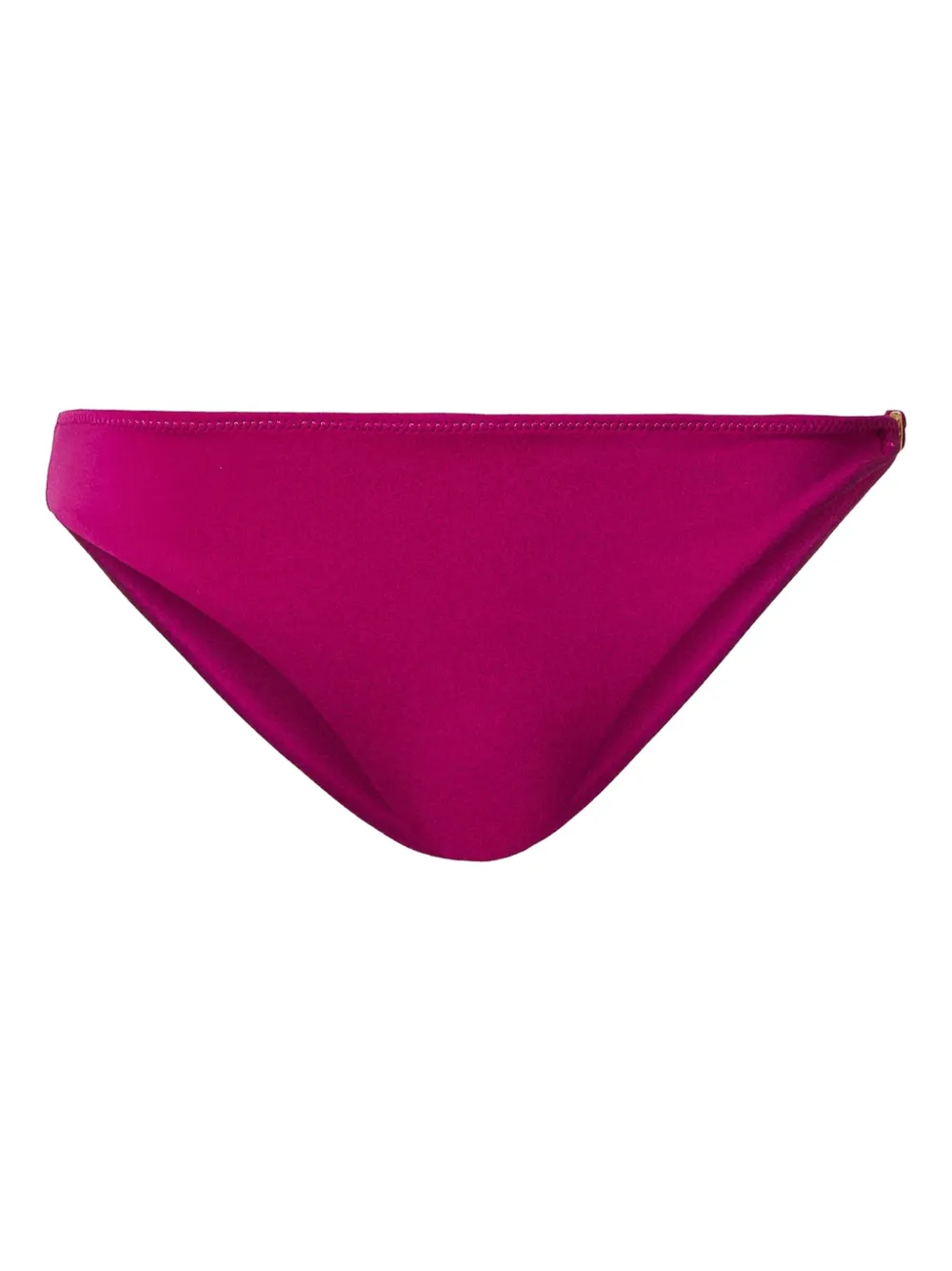 TWINSET Slip bikini con placca logo - Viola
