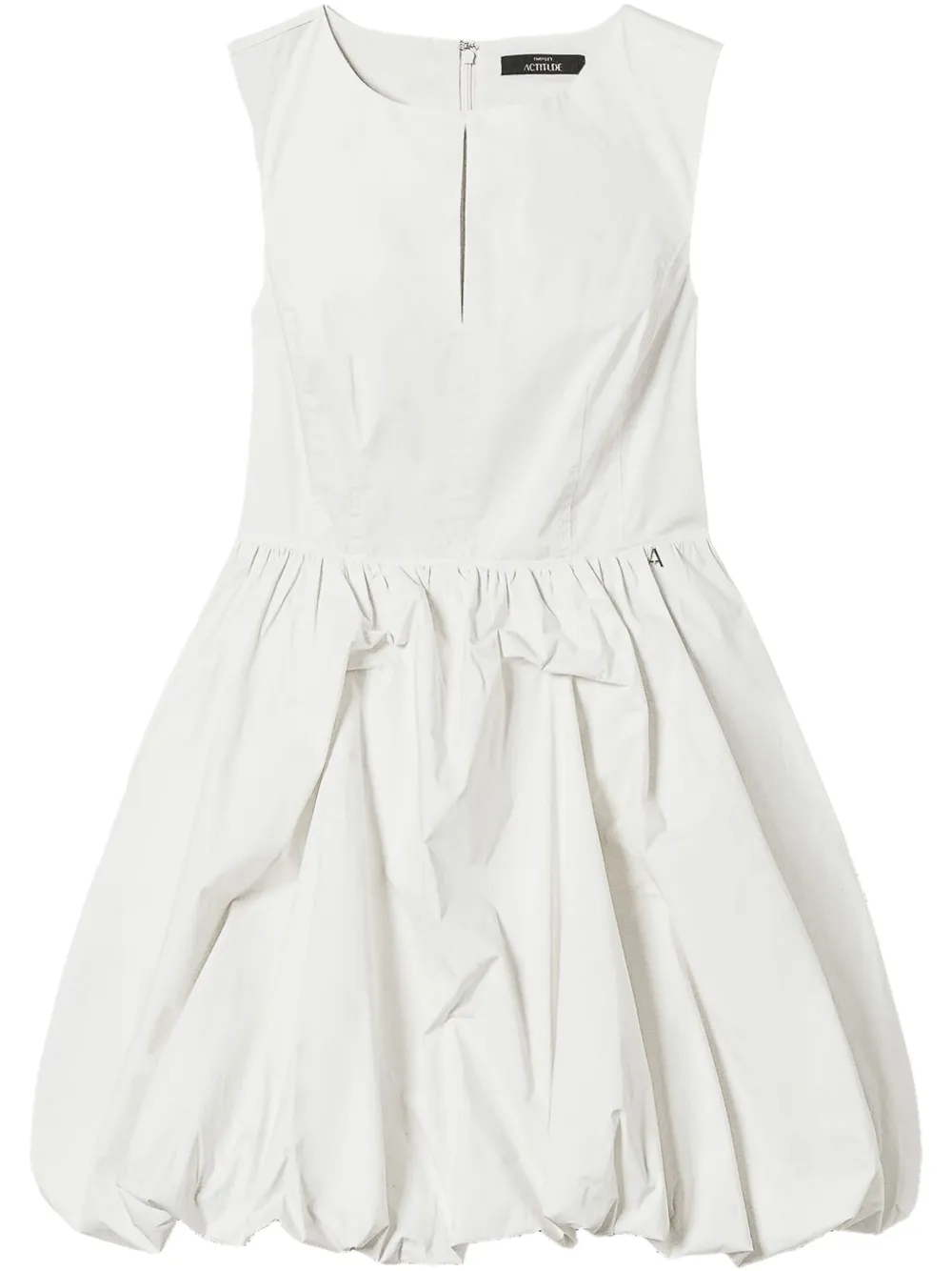 TWINSET Popeline jurk Wit