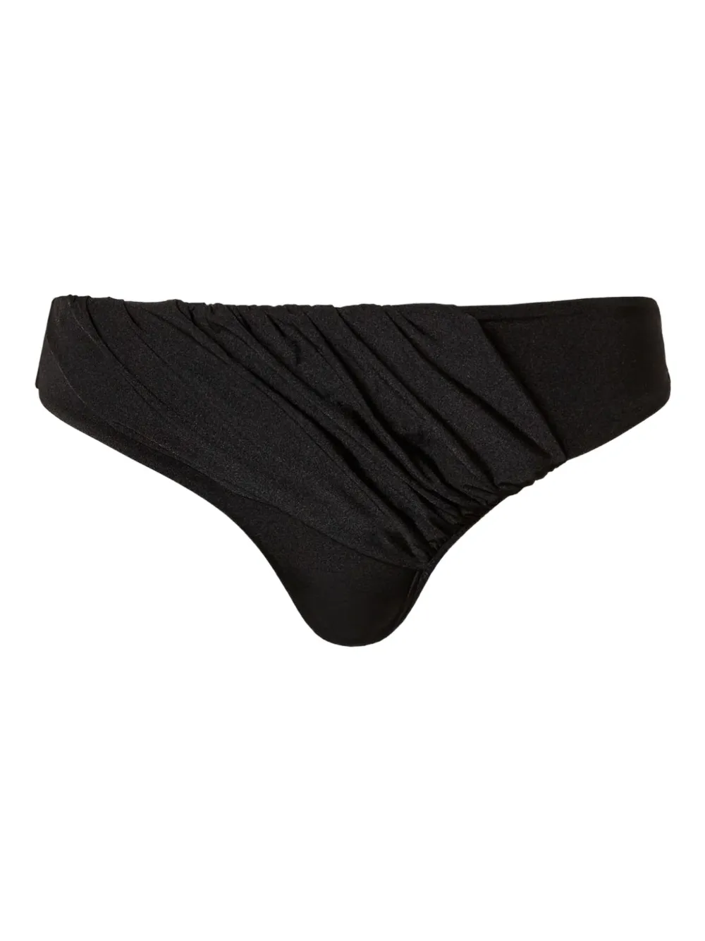 TWINSET bikini bottom con diseño fruncido | negro | Image 1
