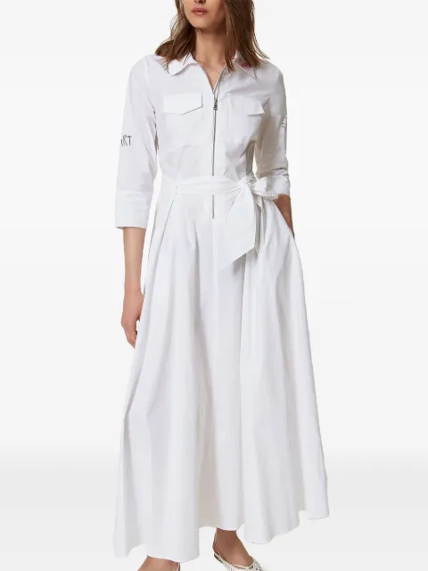 TWINSET zip-front maxi dress