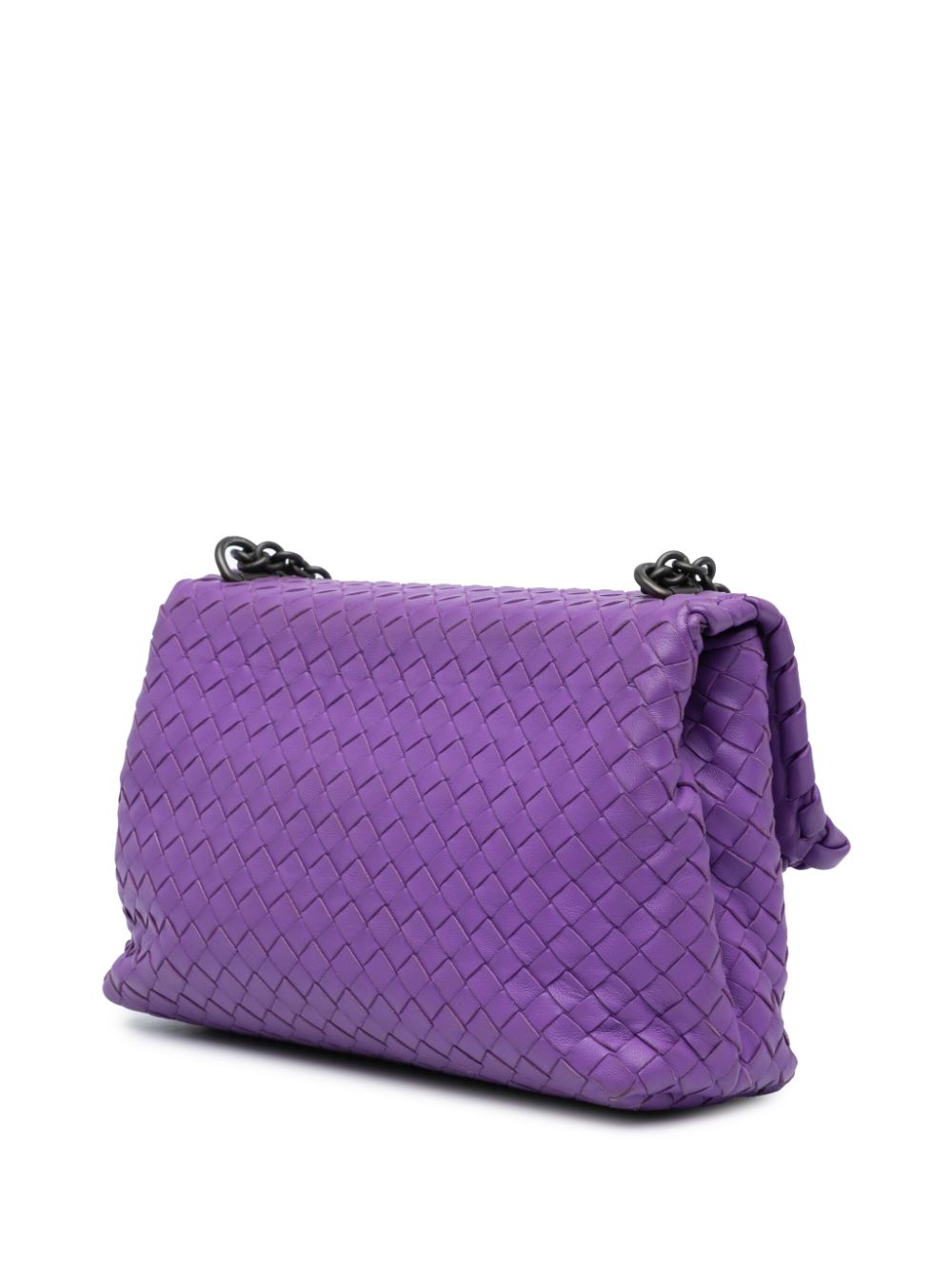 Bottega Veneta Pre-Owned 2012-2023 Small Intrecciato Olimpia shoulder bag - Purple