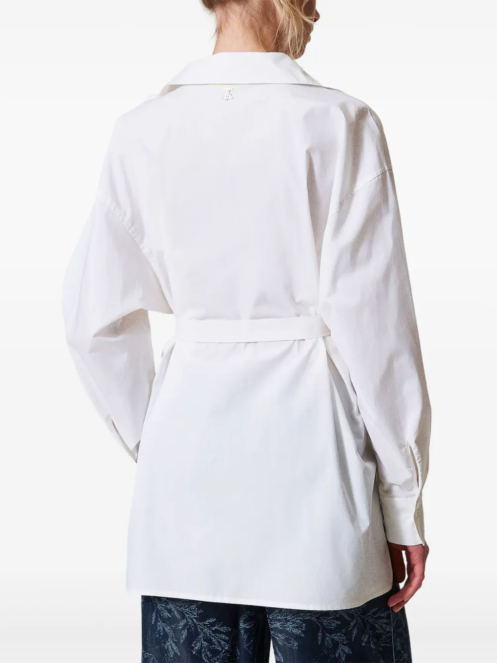 TWINSET Katoenen blouse Wit
