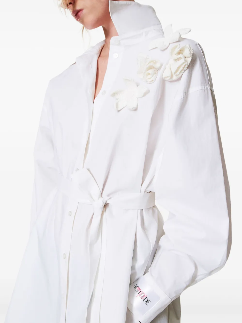 TWINSET Katoenen blouse Wit