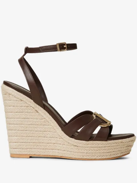 TWINSET sandalias con hebilla del logo y tacón de 130mm