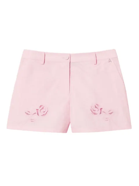 TWINSET shorts con bordado floral