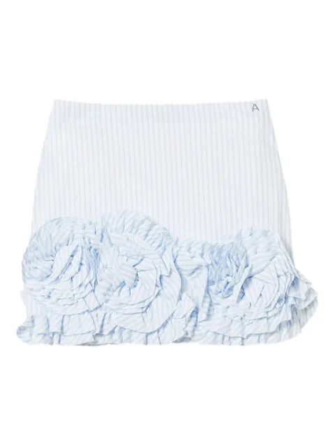 TWINSET falda corta con detalle de volantes