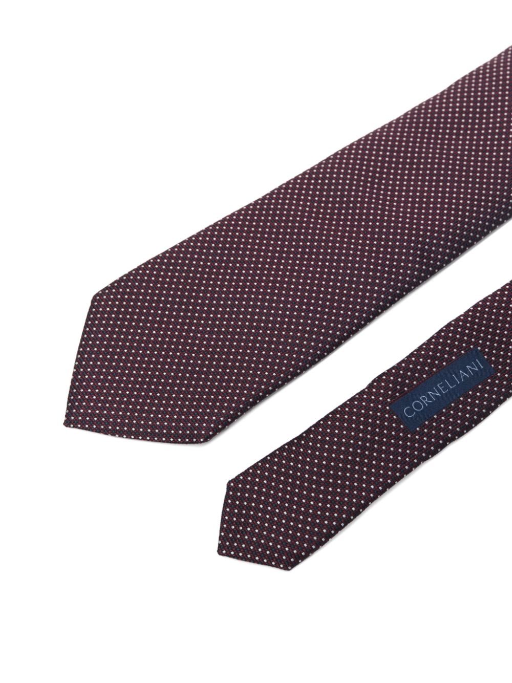 Corneliani silk tie - Rood