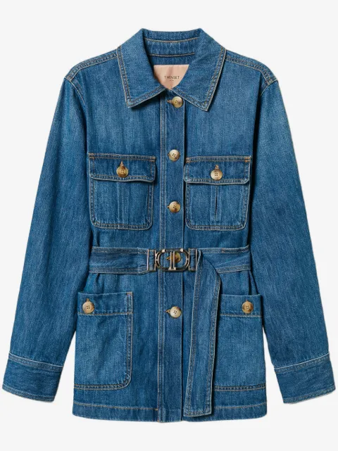 TWINSET veste Safari en jean 