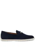 Tod's suede loafers - Blue