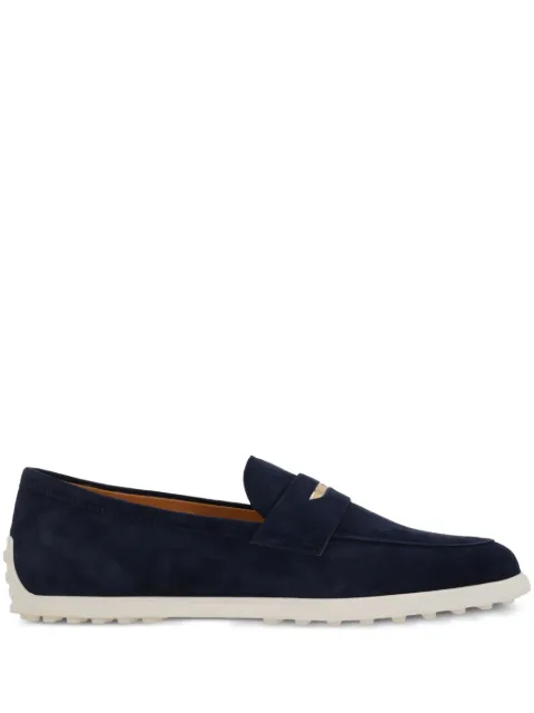 Tod's suede loafers  