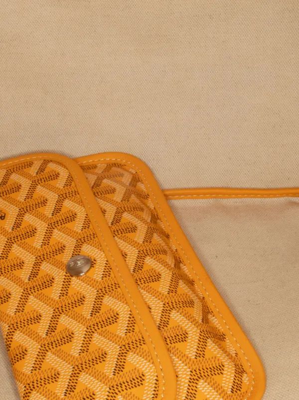 Goyard Pre-Owned 2022 Goyardine Boheme Hobo Bag | Yellow | FARFETCH