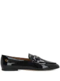 Tod's patent-leather loafers - Black