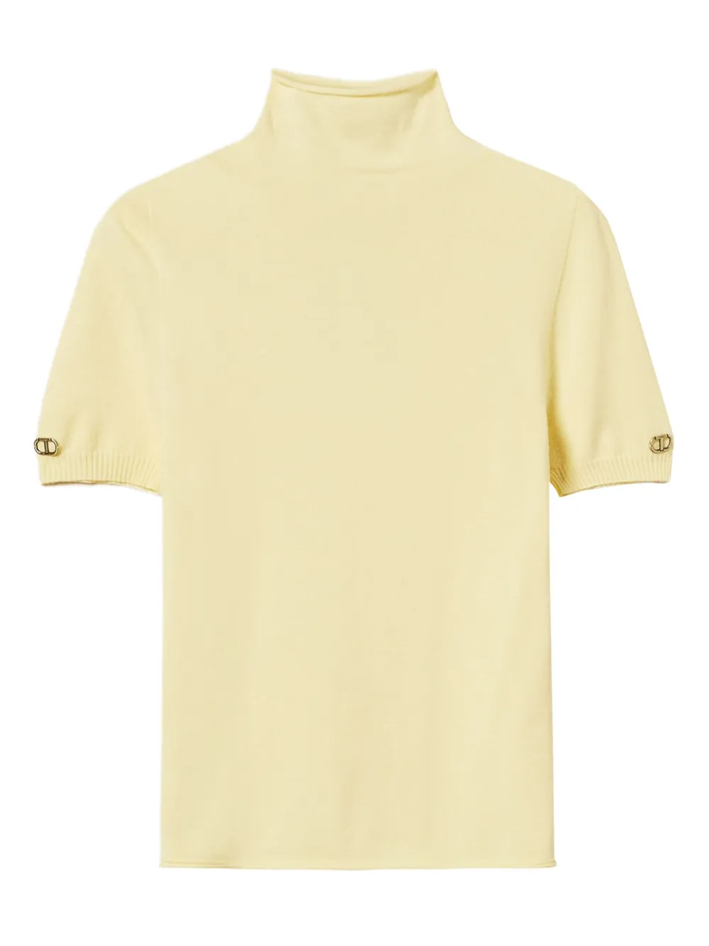 TWINSET top tejido con cuello falso | amarillo | Image 1