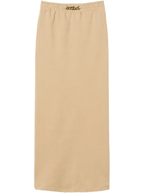 TWINSET Oval T-chain skirt 