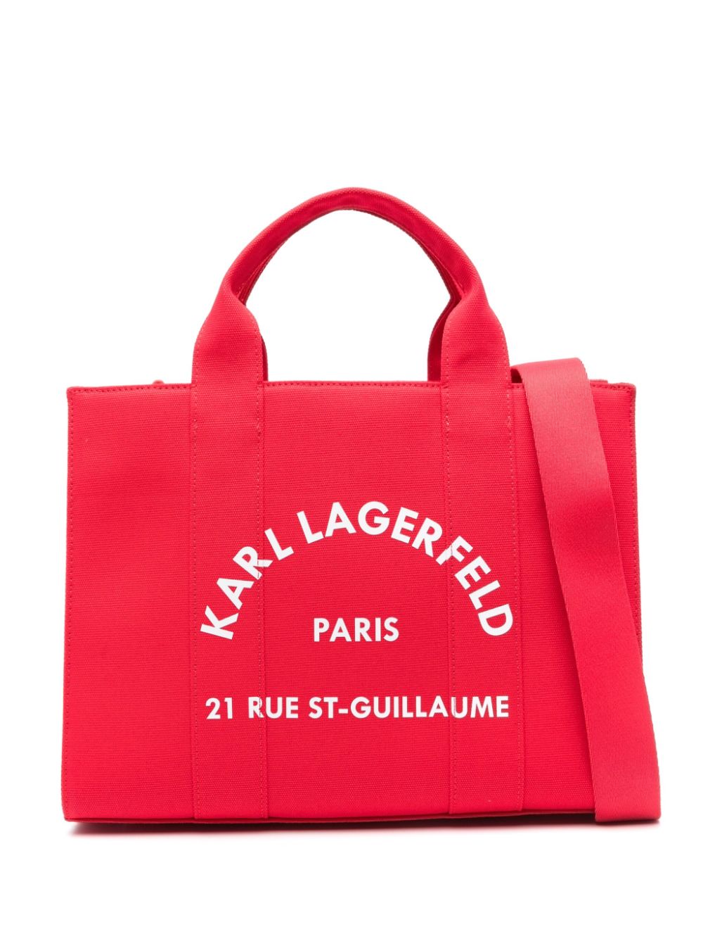 Karl Lagerfeld Medium Rue St-Guillaume shopper Rood