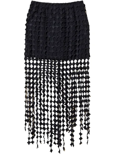 TWINSET falda de cintura alta