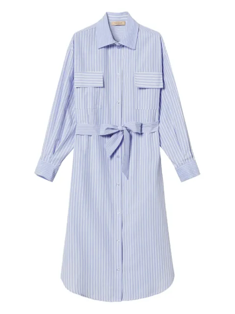 TWINSET striped shirtdress