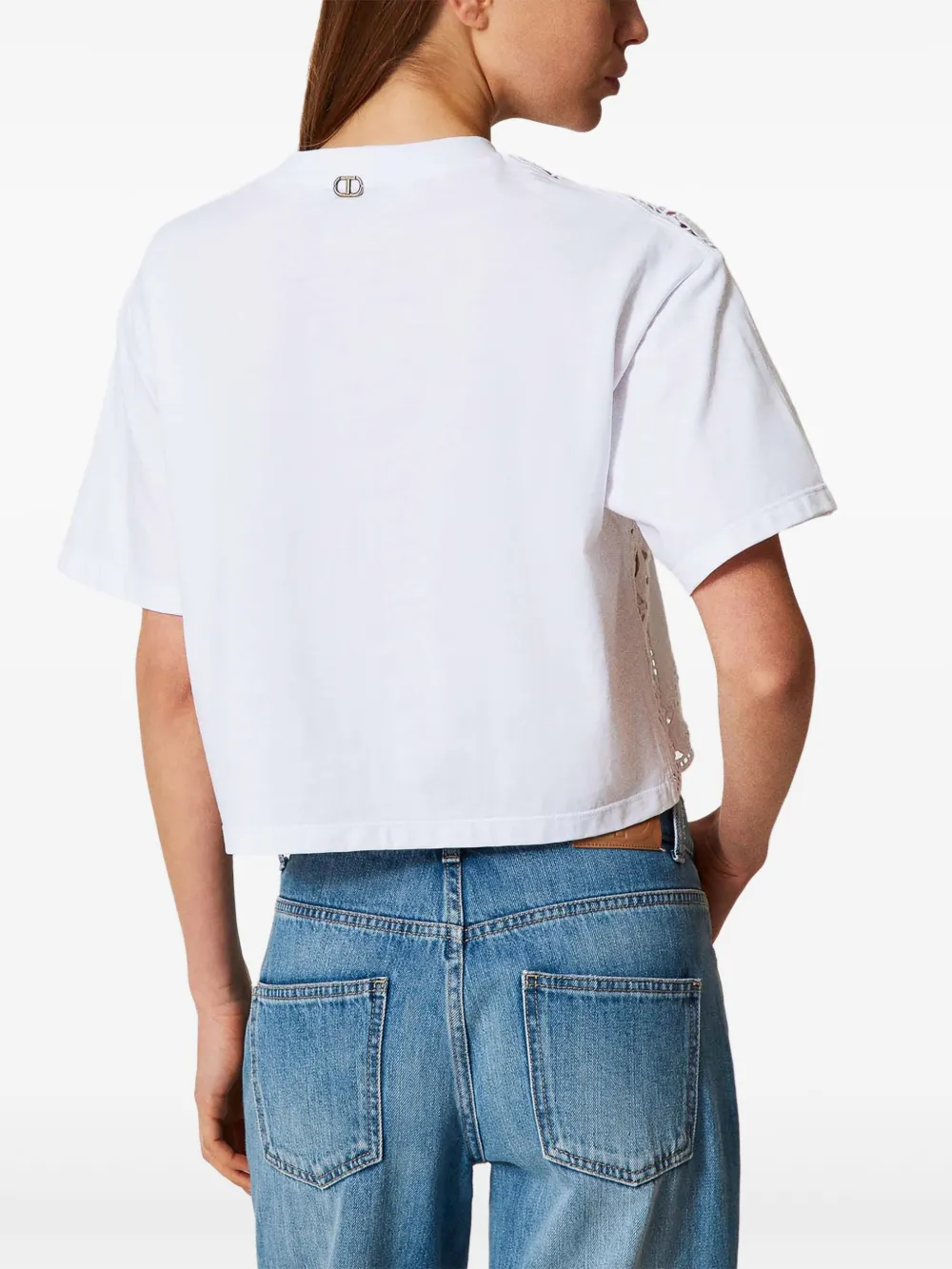 TWINSET BRODERIE-ANGLAISE BLOUSE