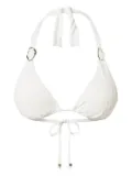 TWINSET bikini top with halter neck tie - White