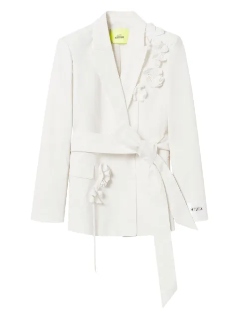 TWINSET floral-appliqué jacket