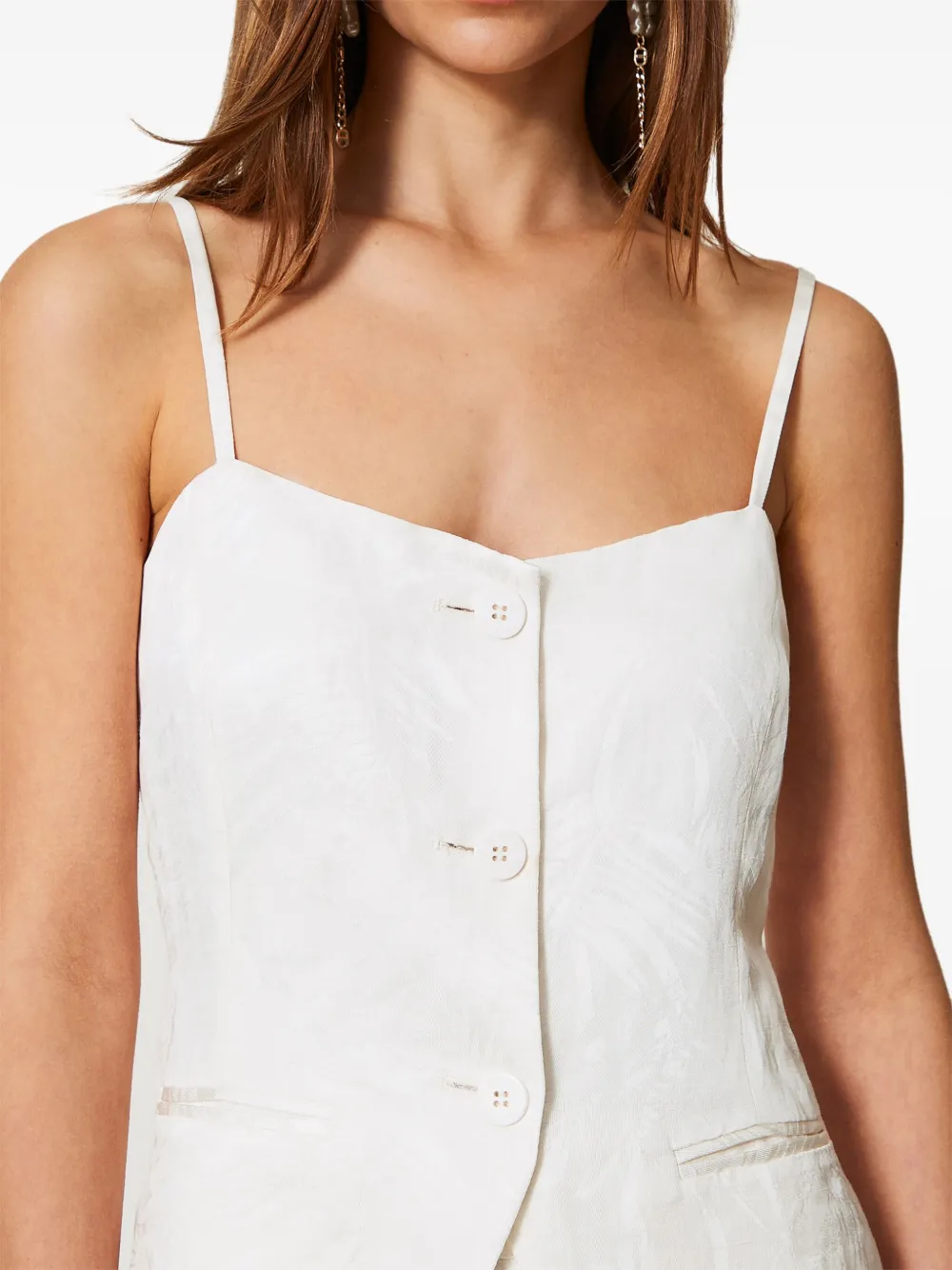 TWINSET Geweven top 00282_NEVE