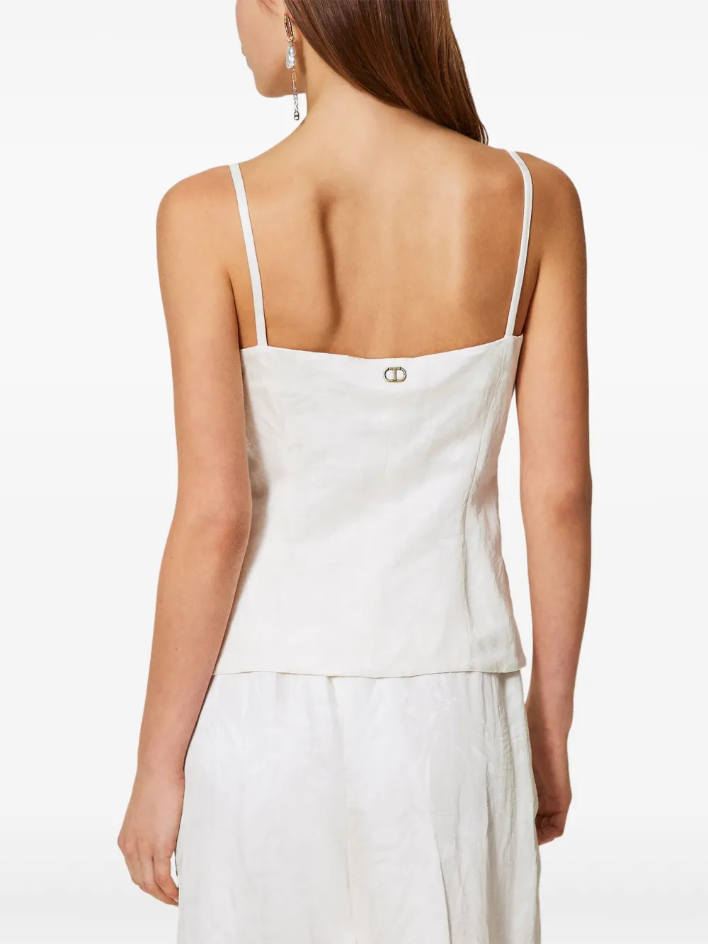TWINSET Geweven top 00282_NEVE
