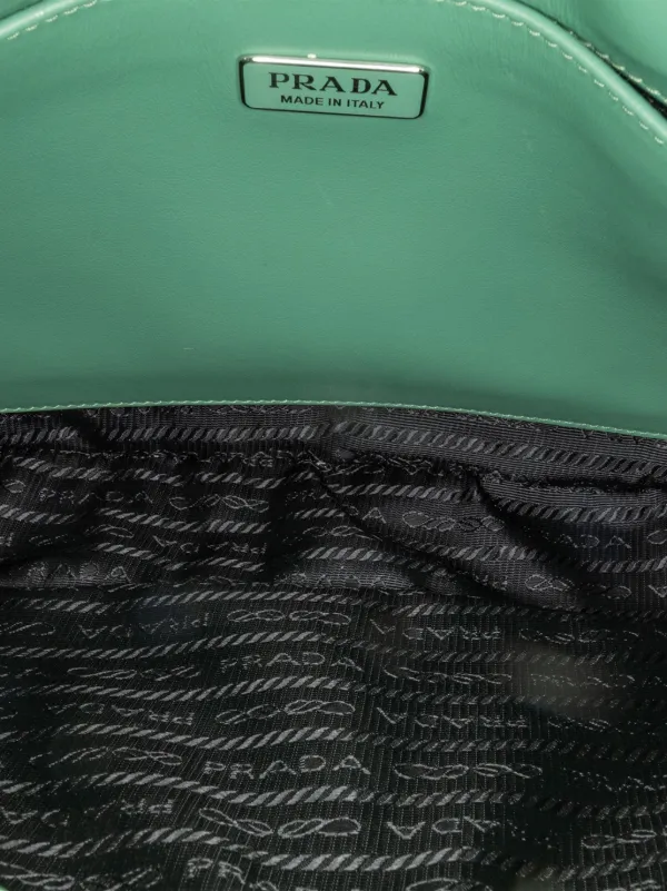 Prada Pre-Owned 2013-2024 Spazzolato Cleo Shoulder Bag Prada Pre-Owned 2013-2024 Spazzolato Cleo Shoulder Bag